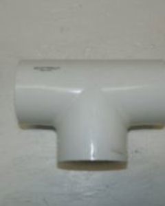 TEE,PVC,1-1/2"WHITE(SXSXS) SCHEDULE 40